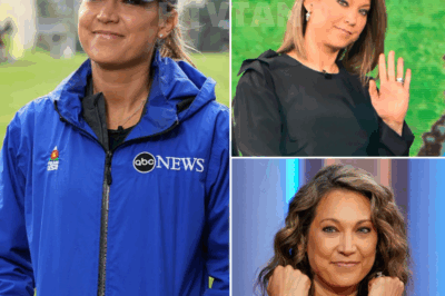 “TEARS ON LIVE TV: GINGER ZEE TAKES FINAL BOW ON GMA—AN EMOTIONAL GOODBYE THAT LEFT THE STUDIO IN TEARS AND FANS HEARTS FULL!”  After a decade of guiding viewers through storms and sunshine, beloved meteorologist Ginger Zee delivered a heartfelt farewell on Good Morning America that left no dry eye in sight. As she took her final bow, Zee’s voice cracked with emotion while thanking her colleagues and the millions who stood by her through every forecast. “You will always be in our hearts,” she said—words that sent co-hosts into tears and social media into a whirlwind of love and goodbyes. What led to this emotional goodbye, and what’s next for Ginger? Don’t miss the touching farewell America is still talking about—watch it all unfold below 👇