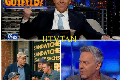 Greg Gutfeld’s Unexpected Act of Kindness Toward Homeless Man Outside Bakery Redefines Generosity—A Story You Won’t Forget!  In an extraordinary turn of events, Greg Gutfeld has stunned both fans and critics alike with a deeply unexpected act of kindness toward a homeless man outside a bakery. What started as a simple encounter turned into a remarkable display of empathy and generosity, showcasing the Fox News host’s profound humanity.  This touching moment raises questions about Greg Gutfeld’s values—how his personal actions reflect a greater sense of compassion—and how this seemingly small gesture could spark a larger movement toward societal awareness and kindness. In a world often divided, Gutfeld proves once again that love and empathy are the most powerful tools we have to connect and uplift those around us.