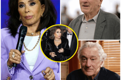 10 MINUTES AGO: FIFTH AVENUE SHOCKED INTO SILENCE—JEANINE PIRRO DROPS A DEVASTATING TRUTH BOMB ON ROBERT DE NIRO, LEAVING THE PANEL STUNNED AND TEETERING ON THE EDGE OF A FULL-BLOWN EXPLOSION!”  In a moment that stopped Fifth Avenue in its tracks, Jeanine Pirro unleashed a bombshell on Robert De Niro so explosive that it brought the entire panel to a stunned silence. With a single, razor-sharp jab about Hollywood’s hypocrisy, legacy, and power, Pirro shut down the room—leaving De Niro and everyone else speechless, on the verge of a complete meltdown.  Now, fans are desperately asking: Did Jeanine Pirro just expose a shocking truth Hollywood never wanted you to hear? This moment is spreading like wildfire, and trust us, this is just the beginning. The fallout is far from over, and you won’t believe what happens next!