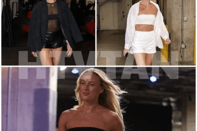 SOPHIE CUNNINGHAM BREAKS BARRIERS WITH CONFIDENT STYLE CHOICE—GOES BRALESS ON AND OFF THE COURT