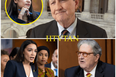 “AOC SAID, ‘YOU NEED TO BE SILENCED’—SEN. KENNEDY TAKES THE STAGE AND READS EVERY WORD OUT LOUD IN EXPLOSIVE LIVE SHOWDOWN!”  When Alexandria Ocasio-Cortez tweeted that Senator John Kennedy was “dangerous” and needed to be “silenced,” she never imagined what would come next. Instead of reacting with rage, Kennedy did something no one saw coming: he walked into a nationally televised forum, pulled out his phone, and began reading every single tweet AOC had posted about him—word for word.  No filter. No edits. Just pure, uncut truth.  This wasn’t a simple debate—it was a reckoning. Armed with the Constitution and undeniable receipts, Kennedy exposed hypocrisy and double standards in real-time, ripping through AOC’s accusations while millions of viewers watched in stunned silence.  What exactly did Kennedy reveal that made the entire nation pause? Was it the truth AOC never expected to see? Click below to uncover the shocking details of this live confrontation—you won’t believe what happened next.