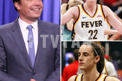 “JIMMY FALLON AND CAITLIN CLARK’S EXPLOSIVE ONSCREEN CLASH: NBC STOPS TAPING AS TENSIONS ERUPT LIVE!”