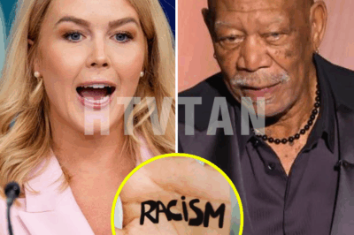 “KAROLINE LEAVITT VERSUS MORGAN FREEMAN: SHOCKING LIVE TV CLASH OVER RACISM AND INEQUALITY LEAVES VIEWERS DIVIDED!”