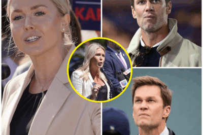 “2 MINUTES AGO: SHOCKING LIVE TV SHOWDOWN—EX-NFL STAR TRIES TO CORNER KAROLINE LEAVITT, BUT HER RAZOR-SHARP COMEBACK LEAVES THE STUDIO IN STUNNED SILENCE!”  In a moment that sent shockwaves through the broadcast, an ex-NFL star tried to corner Karoline Leavitt with relentless, tough questions—only to be met with a cold, razor-sharp comeback that stopped him in his tracks. The entire studio fell into a dead silence, unable to recover from the sheer power of her response.  What exactly did she say to flip the tables and dominate the moment? The world is talking, and this unforgettable exchange has the internet buzzing!  Click below to uncover the full details of this explosive confrontation.