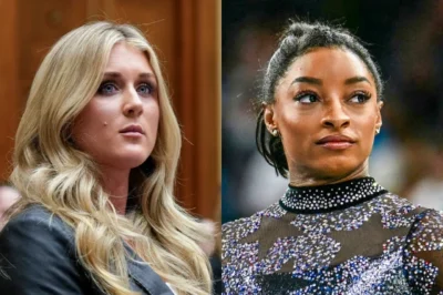 BRAND BACKLASH: Simone Biles LOSES $22 MILLION New Balance Deal After “Body Slamming” Riley Gaines on X—Was It Worth Her Anti-Woman Stance?