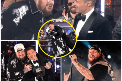 “1 MINUTE AGO: HE WALKED IN, PICKED UP RYAN SEACREST LIKE A TODDLER—AND EVERYTHING CHANGED. WHAT HAPPENED NEXT WILL LEAVE YOU IN TEARS.”  Just 1 minute ago, Jelly Roll, American Idol’s first-ever Artist in Residence, stunned everyone with a surprise entrance, picking up Ryan Seacrest like a toddler. What started as a hilarious, lighthearted moment quickly took a deeply emotional turn. The viral bear hug was just the beginning.  Then, Jelly Roll turned to the contestants, and his voice cracked as he said, “You belong here. Even if nobody ever told you that before.” The room went dead silent. Contestants were brought to tears, and viewers across the nation were left speechless, calling it the “most real moment in Idol history.”  It wasn’t about ratings, fame, or applause—it was about truth. A man who had walked through fire showing others how to rise. “He’s not just saving music… he’s saving people,” one fan posted.