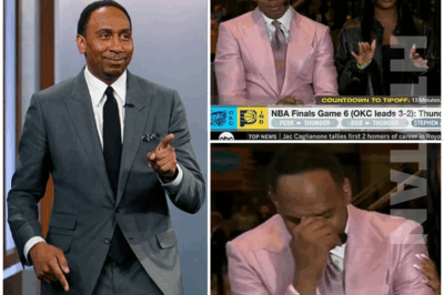 Stephen A. Smith’s Daughter Steals the Spotlight During NBA Finals Broadcast—What Did She Say That Left Fans Talking?