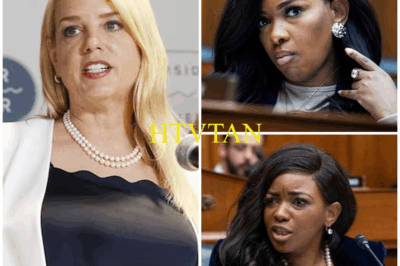 “2 MINUTES AGO: PAM BONDI DESTROYS JASMINE CROCKETT IN A SCATHING CONGRESSIONAL SHOWDOWN!”  In a shocking and fiery moment that has left everyone in disbelief, Pam Bondi unleashed a devastating takedown of Congresswoman Jasmine Crockett, leaving the room in stunned silence. During a heated exchange on the congressional floor, Bondi didn’t hold back—she went for the jugular, accusing Crockett of massive political blunders and boldly declaring, “She’s done.”  The explosive confrontation has set the political world on fire, with heated debates erupting across the nation. Is this the beginning of the end for Crockett’s career, or was this just another political skirmish? What exactly triggered this seismic clash between the two, and how will it shape the future of their careers?