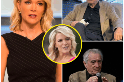 “ROBERT DE NIRO SILENCES MEGYN KELLY LIVE ON AIR WITH EIGHT CHILLING WORDS—FANS SAY THEY’VE NEVER SEEN HER SO SPEECHLESS!”  What started as a fiery on-air exchange between Megyn Kelly and Hollywood legend Robert De Niro took an unbelievable turn when Kelly, in front of millions, boldly insulted the actor, calling him “extremely stupid.” Fans braced for an explosive confrontation, expecting fireworks. But what happened next stunned everyone.  De Niro stayed eerily calm and then delivered just eight words that shut Kelly down completely. No shouting. No drama. Just a quiet comeback so powerful that it left the entire studio frozen in stunned silence.  What exactly did De Niro say that flipped the entire exchange on its head? The answer is more shocking than you could ever imagine.