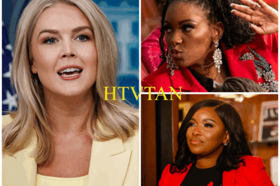 “LIVE TV SHOWDOWN: KAROLINE LEAVITT FIRES BACK AT JASMINE CROCKETT IN A DEVASTATING EXCHANGE—THE MOMENT THAT LEFT THE PANEL IN TOTAL SHOCK!”  In a live TV confrontation that shocked everyone, Karoline Leavitt fired back at Jasmine Crockett in an explosive exchange that left the panel frozen in stunned silence. After Crockett’s biting insult, Leavitt responded with a cutting comeback that shut her down completely, leaving everyone in the studio and viewers at home speechless.  The room was so thick with tension, you could almost cut it with a knife. The moment was so intense, viewers were left holding their breath—and social media immediately erupted.  What set off this fiery exchange between the two? Was Leavitt’s response calculated or a spontaneous explosion of truth?