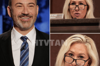 “KIMMEL TORCHES MTG ON LIVE TV AFTER SHE DEMANDS HIS ARREST!!”  In an explosive live TV showdown, Jimmy Kimmel went head-to-head with Marjorie Taylor Greene, and the result was nothing short of fiery. When Greene demanded Kimmel’s arrest over her portrayal on his show, Kimmel’s unfiltered response left viewers stunned. With sharp wit and no hesitation, Kimmel fired back, turning the confrontation on its head. The clash quickly became one of the most talked-about moments in TV history. What did Kimmel say that left the room frozen and fans reeling? Full details of this intense exchange below 👇