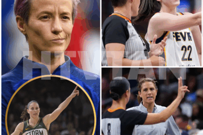 MEGAN RAPINOE RESPONDS TO CAITLIN CLARK AND INDIANA FEVER’S OFFICIATING COMPLAINTS—“CRYING WOLF” CONCERNS RAISED
