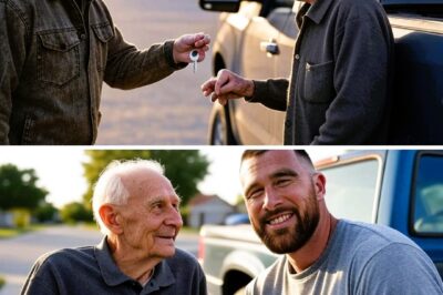 Travis Kelce gave his old pickup truck to a 76-year-old man who walked to work daily ..