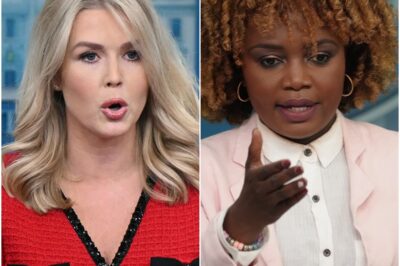 BREAKING: Caroline Leavitt crushes Karine Jean-Pierre live on air with a sharp comeback that leaves Jean-Pierre stunned and the audience erupting!
