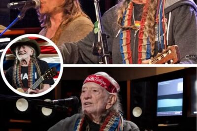 🎤🎤 When fans heard Willie Nelson was too sick to perform, hearts sank at the Outlaw Music Festival.  But then his son, Lukas Nelson, stepped up with quiet strength. With Bob Dylan, Robert Plant, and Alison Krauss by his side, Lukas sang “Funny How Time Slips Away” with deep emotion.  What started as a sad night turned into a powerful moment — a son honoring his father in the most beautiful way. Watch Video 👇