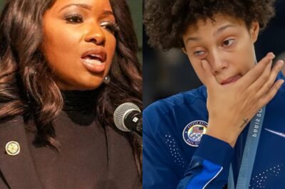 Jasmine Crockett Says She’ll Follow Brittney Griner Out of America — A Stunning Statement That’s Sparking Outrage, Support, and a Nationwide Debate About Fame, Race, and What It Really Means to Be ‘American’ in 2025