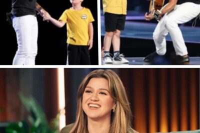 🎸🎸 “Remy, you’re up!” Keith Urban surprised everyone by inviting Kelly Clarkson’s 8-year-old son onstage in Nashville to sing “Because of You.” Remy’s sweet voice and big smile won over the whole arena, while Kelly watched with tears of pride. A touching moment that’s going viral. 👇