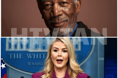 MORGAN FREEMAN AND KAROLINE LEAVITT CLASH LIVE ON AIR—THE DEBATE OVER RACE RELATIONS IS SPARKING FIERY REACTIONS!