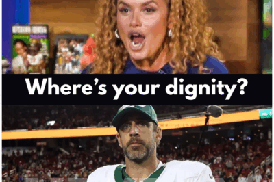 JOY TAYLOR TAKES ON FANS CALLING FOR HER TO BE FIRED OVER AARON RODGERS—‘WHERE’S YOUR RESPECT FOR THE GAME?’