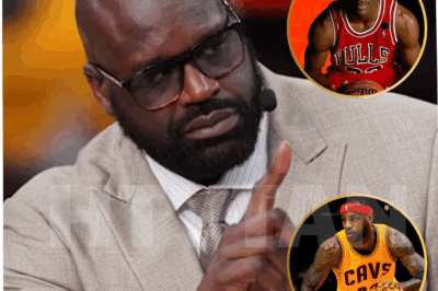 EXPLOSIVE REVEAL: LeBron James Ranked THIRD on Shaquille O’Neal’s All-Time NBA GOAT List—Not Even in the Top 2! Find Out the Full List in the Comments! 👇👇