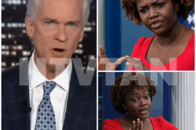 EXCLUSIVE, THIS JUST HAPPENED, Trace Gallagher CALLS OUT Karine Jean Pierre in Explosive On-Air Moment—“She’s Writing a Tell-All to Tell Us That What She Told Us is Not True!” What Did He Say About Her Flip to Independent? Intense Plot: Gallagher takes aim at Karine Jean Pierre for her sudden shift and exposes her past disinformation tactics. Find out why this fiery exchange has people buzzing across the political spectrum! Get the full, jaw-dropping story below! 👇👇