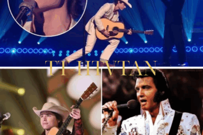 “Elvis Reborn?!” John Foster Shocks Idol Stage with Legendary Tribute That Leaves Judges Speechless. “If Elvis is watching from above, I hope I make him proud,” John Foster said with a smile — and moments later, he owned the stage like the King himself. A voice full of fire, his explosive performance of “Suspicious Minds” brought the crowd to their feet. Luke Bryan shouted, “If Elvis were watching, he’d be smiling right now!” For a few unforgettable minutes, it felt like the King of Rock & Roll was truly back.