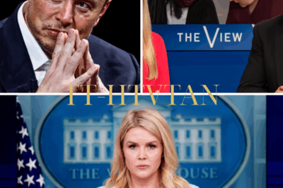 BREAKING: Karoline Leavitt & Elon Musk Unveil A Shocking Truth About ‘The View’—The World Is Watching! In a game-changing moment that took the nation by surprise, Karoline Leavitt and Elon Musk dropped an explosive exposé on The View just minutes ago. Backed by video evidence and insider testimonies, the duo claims the show has been running a “hidden agenda” with a “manipulative script.” Leavitt, speaking live, didn’t hold back: “That show is not just about talk—it’s where narratives are carefully crafted and weaponized.” Fans are in an uproar, and millions are calling for answers. Is this the unraveling of the most controversial daytime talk show in TV history? Watch the full exposé below 👇👇