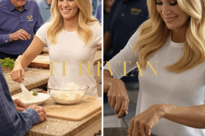 Carrie Underwood Rolls Up His Sleeves to Cook for Disabled Veterans