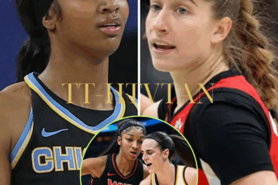 BREAKING NEWS: Kate Martin demands Angel Reese’s permanent ejection for allegedly punching Caitlin Clark, causing bleeding! VAR review request sparks heated debate! “Clean up basketball now!” – Will the WNBA act? Fans are divided, drama peaks! Whose side are you on?