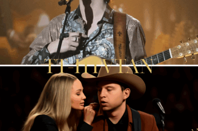 When John Foster finished his performance at the Opry, the crowd erupted in cheers, but an unexpected event made the atmosphere tense. Carrie Underwood, sitting in the audience, suddenly stood up and walked toward John, drawing everyone’s gaze. She didn’t just congratulate him, but whispered something that left John looking bewildered. The entire room fell silent, and no one could tell if it was just a friendly gesture or if there was something deeper between the two stars.