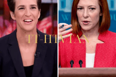 BREAKING SHOCKER: Rachel Maddow Drops a Bombshell Confession, Then Quietly Passes the Torch to Jen Psaki—The Moment That Has Left Fans Reeling! In an unexpected turn of events, Rachel Maddow made a cryptic announcement that caught everyone off guard. But just when the world thought they’d heard it all, Maddow quietly handed over the reins to Jen Psaki, setting off a storm of speculation. As MSNBC undergoes major shakeups, slashing shows and reconfiguring its star lineup, the timing couldn’t have been more dramatic. What prompted Maddow’s shocking move, and how is Jen Psaki stepping into this new role? The buzz is deafening, and fans are desperate to know what comes next in this unfolding drama. Full story below—don’t miss out on the jaw-dropping details 👇