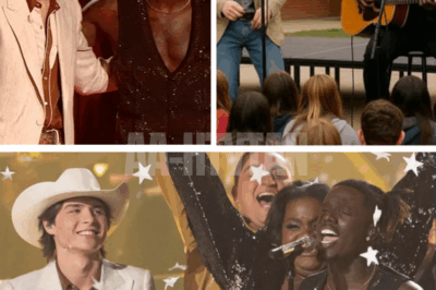 John Foster ENDS FEUD RUMORS in SHOCKING twist—invites Jamal Robert for surprise DUET at his hometown school, recreating American Idol finale in emotional tribute that left fans speechless