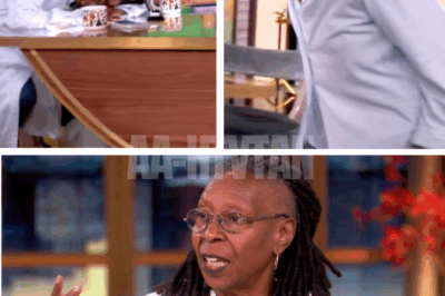 Whoopi Goldberg COLLAPSES on The View table during heated Hot Topics segment — stunned silence follows as co-hosts freeze, audience gasps, and confusion erupts over what really happened on live TV