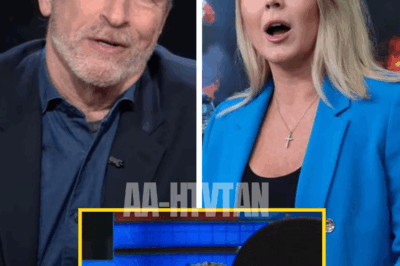 Jon Stewart MOCKS Karoline Leavitt’s faith on live TV—but her fearless comeback flips the script and put him in his place as the tables turn in a way no one saw coming
