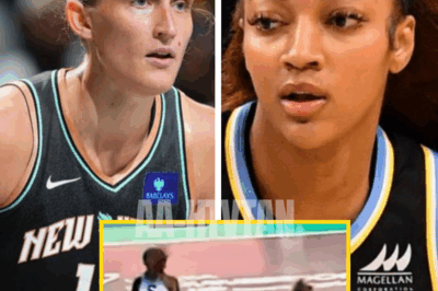 Cameras catch SHOCKING FOUL by Angel Reese away from the play during Sky vs. Liberty showdown — fans stunned as clip reveals what referees missed in explosive moment
