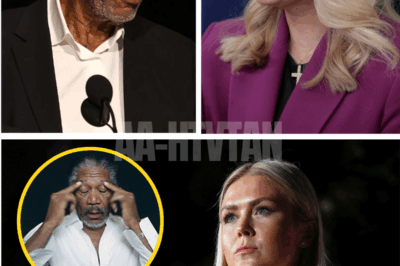 Karoline Leavitt CLASHES with Morgan Freeman in FIERY exchange over RIOT remarks and PARADE criticism—accuses him of fueling the division he claims to fight