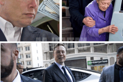 Bank staff HUMILIATES elderly woman for questioning fees—then Elon Musk walks in and does the UNTHINKABLE that leaves the room in stunned SILENCE
