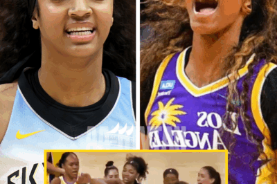 “Keep my name out your mouth!” — Angel Reese and Rickea Jackson THROW HANDS During Explosive On-Court BRAWL at Sky-Sparks Game, Leaving Fans in SHOCK and Officials Rushing to Break It Up