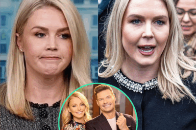 8 MINUTES AGO: KAROLINE LEAVITT HITS BACK AFTER HOLLYWOOD’S NEPOTISM EXPLOSION—SAYS IT’S TIME FOR SOME TO “FACE JUSTICE!” After Kelly Ripa’s family scandal rocked the media world, Karoline Leavitt stepped into the conversation with a bold statement. She suggested that certain individuals in the industry—riding on family connections—might need to face much more serious consequences. Could this fiery message be the beginning of a crackdown on nepotism in Hollywood? The truth will shock you!👇👇
