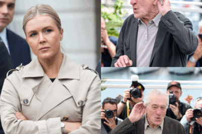 “LATE-NIGHT SHOWDOWN: KAROLINE LEAVITT SHOCKS ROBERT DE NIRO LIVE—PRODUCERS FORCED TO CUT SEGMENT AFTER EXPLOSIVE CONFRONTATION!”  What began as a casual conversation turned into an intense confrontation when Karoline Leavitt took on Robert De Niro live on TV, challenging his double standards with sharp facts and bold words. The unexpected clash left the studio in stunned silence, with producers rushing to cut the segment short. How did Leavitt manage to silence the Hollywood legend? What caused this explosive meltdown, and what impact will it have on De Niro’s reputation? Click to uncover the full, shocking details of this unforgettable moment!