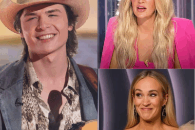 John Foster Shocks Fans with Surprising Duet Featuring Carrie Underwood—A Powerful Collaboration That’s Breaking the Internet! In an unexpected twist, John Foster released his new single in a stunning duet with American Idol judge Carrie Underwood, leaving fans in awe. The chemistry between their voices was electric, with John’s raw emotion blending seamlessly with Carrie’s iconic, soaring vocals. Within minutes, social media erupted, with fans dubbing it “the performance of the year” and demanding more from this dynamic duo. Carrie even praised John as “a once-in-a-generation voice.” This unforgettable collaboration marks the start of something new in country-pop history!