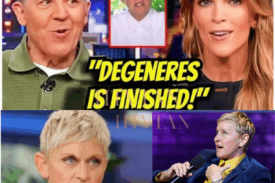 Greg Gutfeld and Megyn Kelly SHOCK ELLEN DEGENERES LIVE ON TV—The Explosive Moment That Left Viewers in Awe! In a stunning live TV encounter, Greg Gutfeld and Megyn Kelly teamed up to take down Ellen DeGeneres in a way that no one saw coming. What started as a casual chat quickly escalated into an unforgettable takedown, leaving Ellen speechless. The unfiltered exchange has sparked a viral storm, with fans and critics alike buzzing about the shocking moment that rocked the entertainment world.