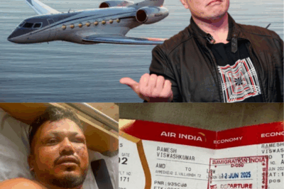 JUST NOW: ELON MUSK’S UNBELIEVABLE GESTURE—PAYS FOR MEDICAL EXPENSES AND GIFTS PRIVATE JET TO SURVIVOR OF INDIAN PLANE CRASH! In a miraculous and selfless act, billionaire Elon Musk has given plane crash survivor Vishwash Kumar Ramesh a private jet and paid for all of his medical expenses, ensuring his recovery is smooth and burden-free. What drove Musk to make such a generous decision, and how has this incredible act affected Ramesh’s life? Read on for the heartwarming details behind Musk’s monumental gift.