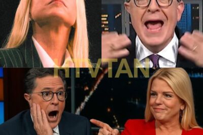 5 SECONDS AGO: JUST IN: Pam Bondi SHUTS DOWN Stephen Colbert with a Scathing One-Liner—Why Did Her Remark Leave the Late Show Crew In Full PANIC Mode? 😳💥 Pam Bondi’s appearance on The Late Show turned explosive when she fired off a brutal one-liner that left Stephen Colbert speechless. The shift in tone had the audience reeling, and behind-the-scenes chaos ensued. What did Bondi say to cause such an unforgettable moment?  Pam Bondi’s unexpected takedown of Stephen Colbert on The Late Show caught everyone off guard. With a sharp one-liner, she stunned Colbert into silence, and the panic backstage was captured as producers rushed to salvage the situation. What seemed like a regular segment quickly turned into a viral moment that has the internet buzzing.  Want to discover the one-liner that changed everything on The Late Show? Get the full scoop now!👇👇