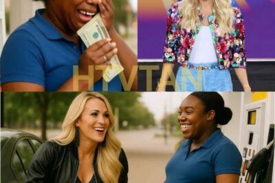 UNEXPECTED KINDNESS: CARRIE UNDERWOOD SURPRISES PREGNANT WOMAN WITH $25,000 AT GAS STATION—NO CAMERAS, JUST TEARS AND COMPASSION!  Carrie Underwood’s latest act of kindness has left the world speechless. The country star secretly gifted $25,000 to a pregnant Black woman in need, a moment captured only in the woman’s tears, not on any cameras. Underwood’s generous act came with no fame-seeking motives, just raw compassion in a world filled with distractions. What inspired this selfless gesture? How did this act change the woman’s life forever?  Curious to know more about the story that’s leaving everyone stunned? Click below for all the heartfelt details! 👇👇