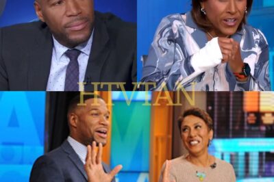BOMBSHELL GMA REPORT: MICHAEL STRAHAN TELLS CO-HOST ROBIN ROBERTS “STAY AWAY FROM IT” AFTER HEATED REMARKS—WHAT REALLY HAPPENED BEHIND THE SCENE? 😳🔥  A shocking moment unfolded on Good Morning America when Michael Strahan abruptly told co-host Robin Roberts to “stay away from it” after a fiery exchange. The unexpected tension left fans questioning what caused such a sudden outburst between two long-time colleagues. Was it a minor on-air disagreement, or is there something deeper brewing behind the scenes? Could this mark the beginning of an unexpected rift, or was it just a moment of miscommunication caught live on air?  Want to know the truth behind Michael Strahan’s surprising comment to Robin Roberts? Click below to uncover the full, shocking details! 👇👇