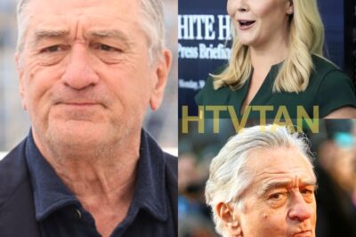 LATE-NIGHT SHOCKER: KAROLINE LEAVITT FLIPS THE SCRIPT ON ROBERT DE NIRO LIVE—PRODUCERS CUT THE SEGMENT SHORT AFTER THE STUDIO GOES DEAD SILENT! 🎤😱  What started as a casual interview on late-night TV quickly turned into a chaotic showdown when Karoline Leavitt turned the tables on Robert De Niro. Armed with facts and fire, Leavitt took on De Niro’s double standards, leaving the studio in stunned silence. The tension was so thick, producers were forced to cut the segment short—one of the most unforgettable late-night moments in TV history. What did Leavitt say that caused this shocking on-air clash?  Want to know exactly what happened between Karoline Leavitt and Robert De Niro? Find out the full story below! 👇👇