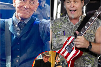 BREAKING NEWS: TED NUGENT STIRS UP SOCIAL MEDIA WITH CRITICISM OF BRUCE SPRINGSTEEN—AND SPRINGSTEEN FIRES BACK WITH 5 POWERFUL WORDS THAT LEFT NUGENT SPEECHLESS!