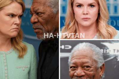 Karoline Leavitt Faces Powerful Challenge from Morgan Freeman on Live TV: A Moment of Reckoning