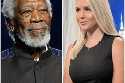 Karoline Leavitt was mercilessly lectured by Morgan Freeman on the topic of RaCIST and INEQUaLITY on live TV! When she tried to defend her point of view, Morgan Freeman responded with words so sharp and profound that it made her speechless. This tense moment left the audience “holding their breath” and caused a storm on social media with a series of heated debates!